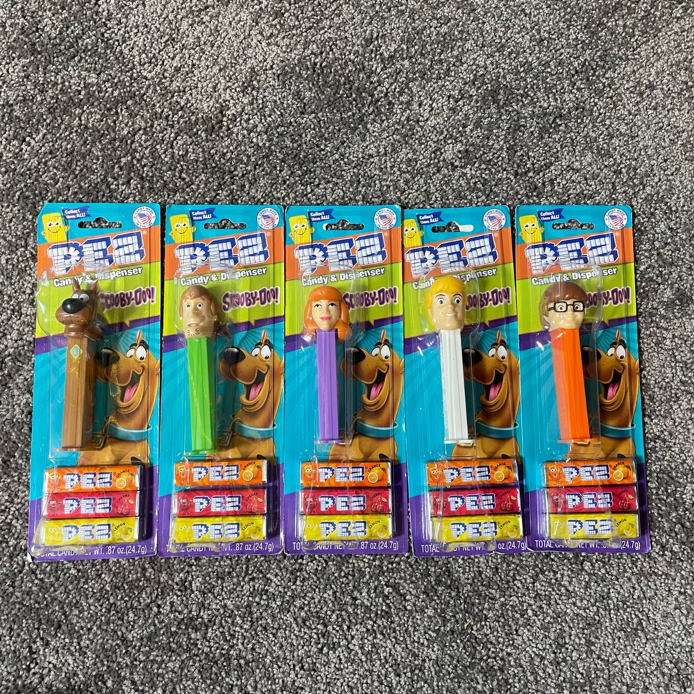Scooby Doo complete PEZ set!!